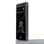 lord shiva black back phone cover | glass case for google pixel 6 pro