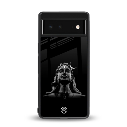 lord shiva black back phone cover | glass case for Google Pixel 6A