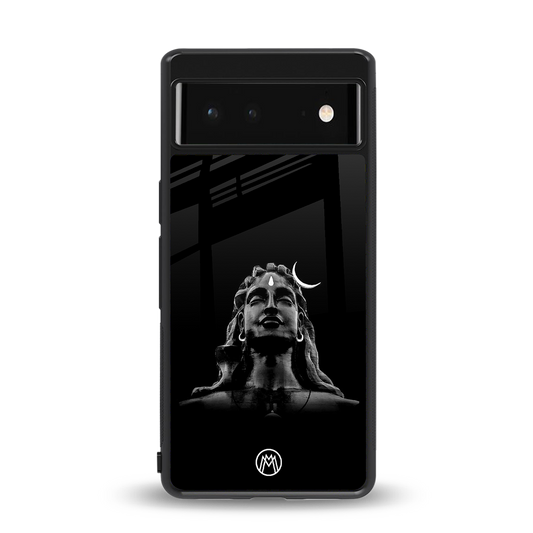 lord shiva black back phone cover | glass case for Google Pixel 6A