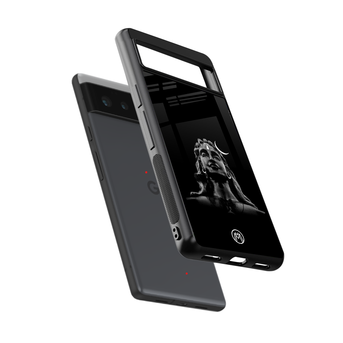 lord shiva black back phone cover | glass case for Google Pixel 6A