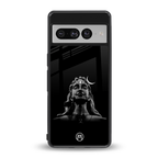 lord shiva black back phone cover | glass case for google pixel 7 pro