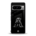 lord shiva black back phone cover | glass case for google pixel 8 pro