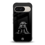 lord shiva black back phone cover | glass case for google pixel 9