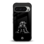 lord shiva black back phone cover | glass case for google pixel 9 pro xl