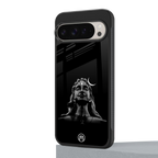 lord shiva black back phone cover | glass case for google pixel 9 pro xl