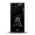 lord shiva black back phone cover | glass case for samsung galaxy s25 ultra