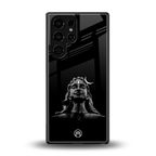 lord shiva black back phone cover | glass case for samsung galaxy s25 ultra