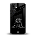 lord shiva black back phone cover | glass case for samsung galaxy s23 plus