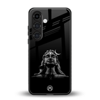 lord shiva black back phone cover | glass case for samsung galaxy s25