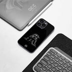 lord shiva black back phone cover | glass case for oneplus nord 3