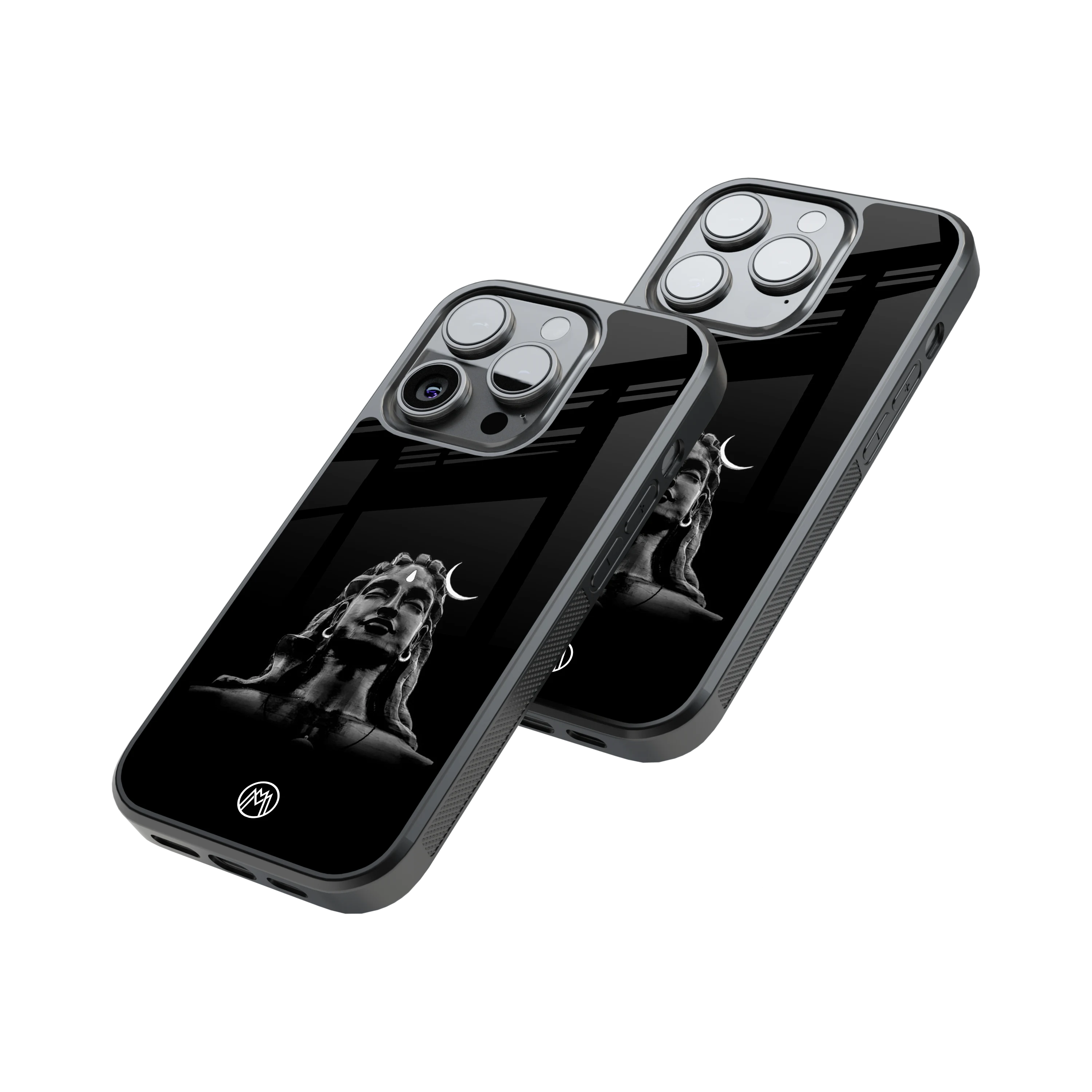 Protective Glass Back Phone Case Compatible with iPhone, Samsung, OnePlus, Pixel & More