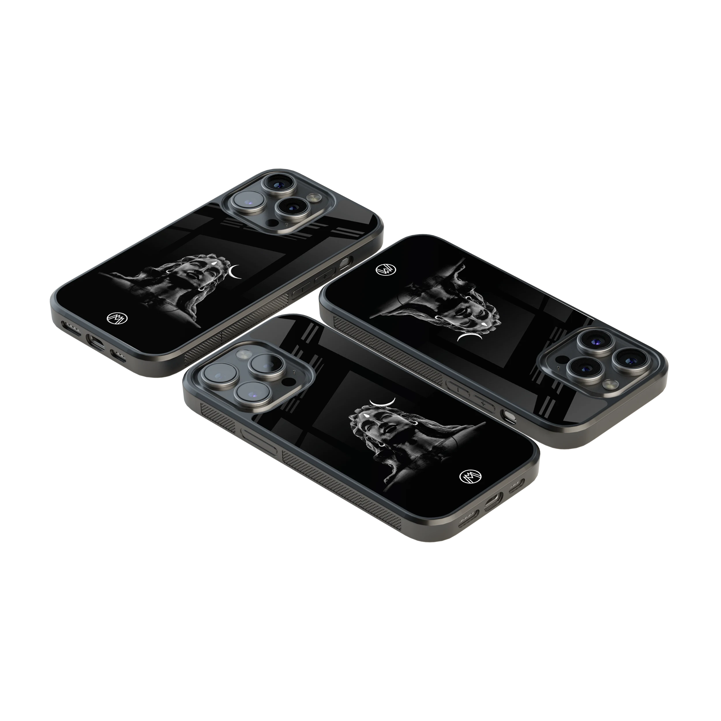 Luxury Glass Back Mobile Cover for iPhone, Samsung Galaxy, OnePlus, Pixel, Redmi & More