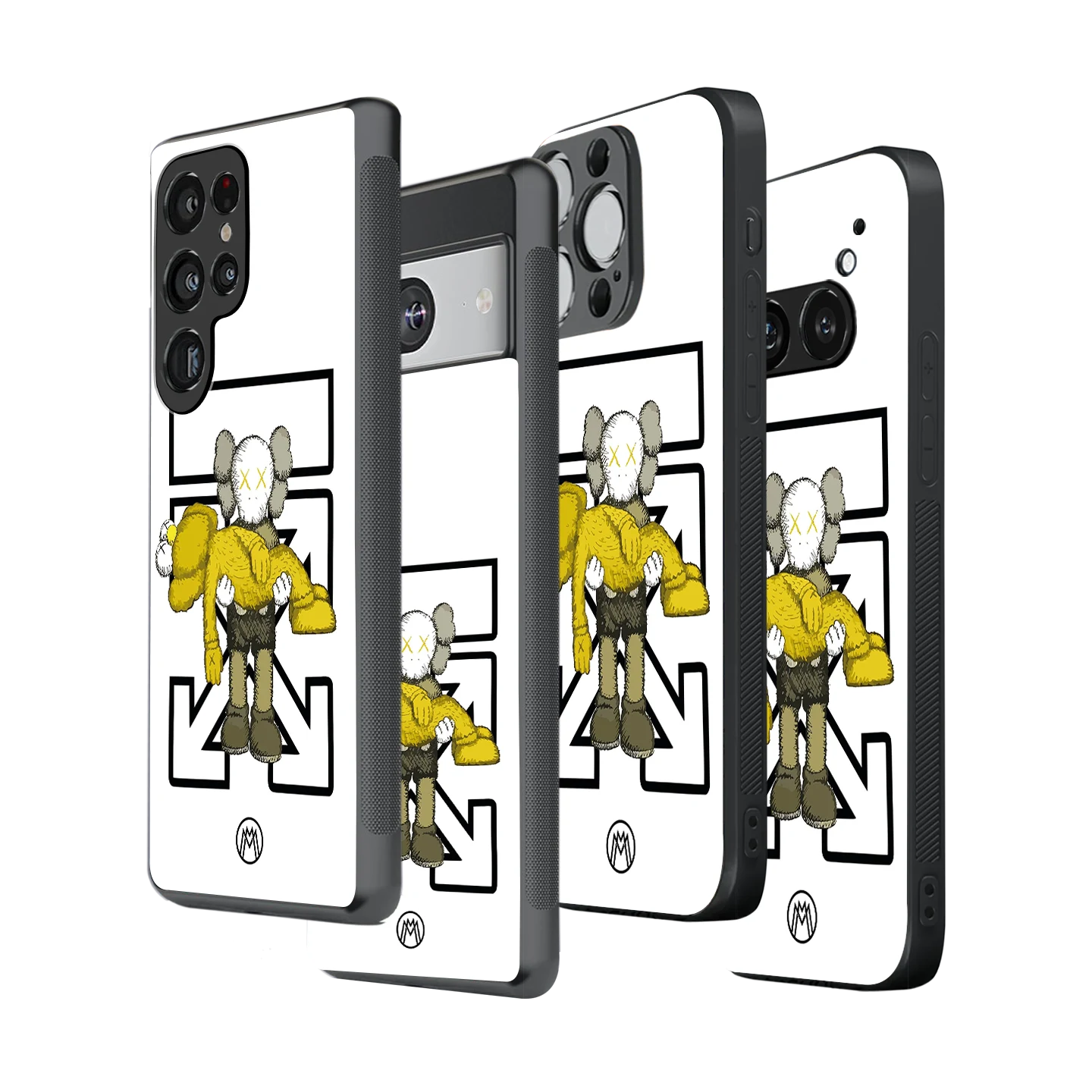 Stylish Glass Back Case for All Smartphones iPhone, Samsung, OnePlus, Pixel, Redmi, Oppo, Vivo, Motorola
