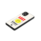 lost happiness back phone cover | glass case for nothing phone 1