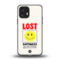 lost happiness back phone cover | glass case for nothing phone 2