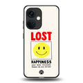 lost happiness back phone cover | glass case for oneplus nord ce 3