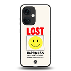 lost happiness back phone cover | glass case for oneplus nord ce 3