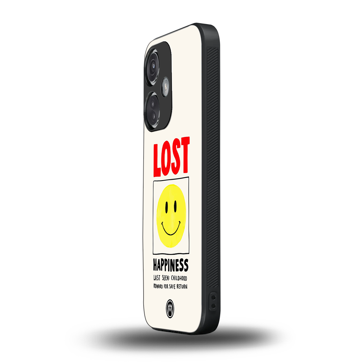 lost happiness back phone cover | glass case for oneplus nord ce 3