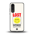 lost happiness back phone cover | glass case for oneplus nord ce 4 lite