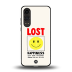 lost happiness back phone cover | glass case for oneplus nord ce 4 lite
