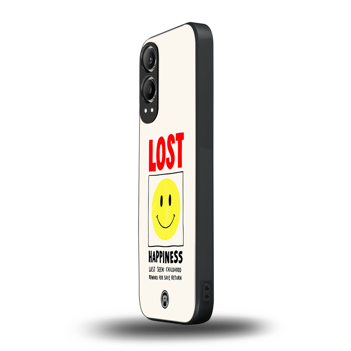 lost happiness back phone cover | glass case for oneplus nord ce 4 lite