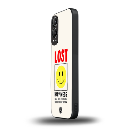 lost happiness back phone cover | glass case for oneplus nord ce 4 lite