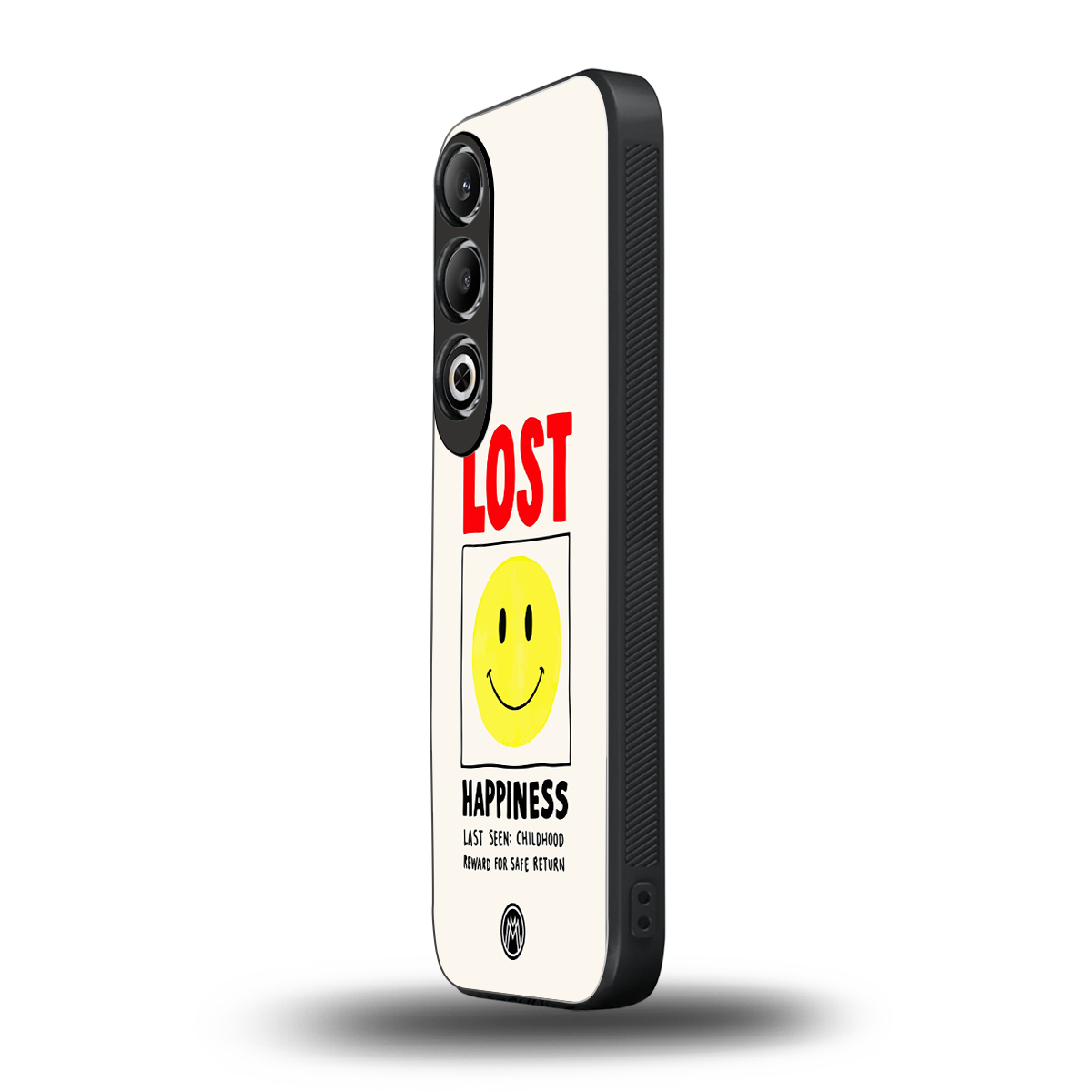 lost happiness back phone cover | glass case for oneplus nord ce 4