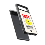 lost happiness back phone cover | glass case for Google Pixel 6A