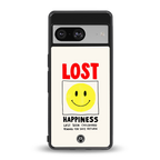 lost happiness back phone cover | glass case for Google Pixel 8