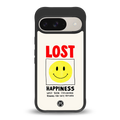 lost happiness back phone cover | glass case for google pixel 9
