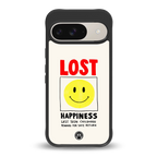 lost happiness back phone cover | glass case for google pixel 9