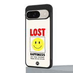 lost happiness back phone cover | glass case for google pixel 9