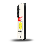 lost happiness back phone cover | glass case for samsung galaxy s24 fe