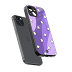 lost in paradise grape edition back phone cover | glass case for iphone 13 mini