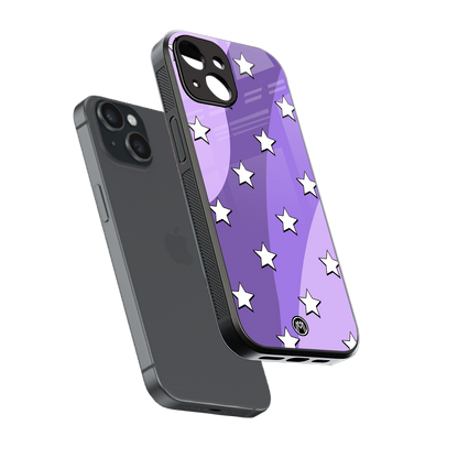 lost in paradise grape edition back phone cover | glass case for iphone 13 mini