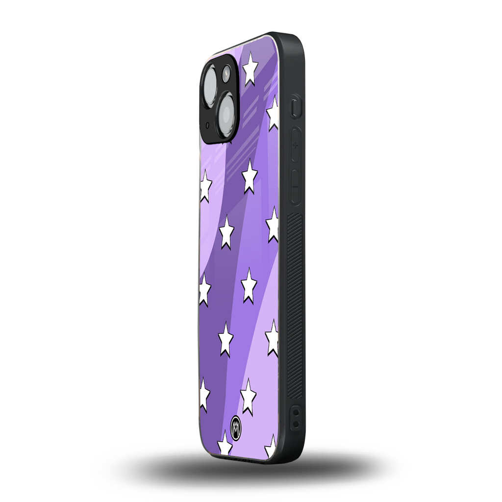 lost in paradise grape edition back phone cover | glass case for iphone 13 mini