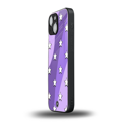 lost in paradise grape edition back phone cover | glass case for iphone 13 mini
