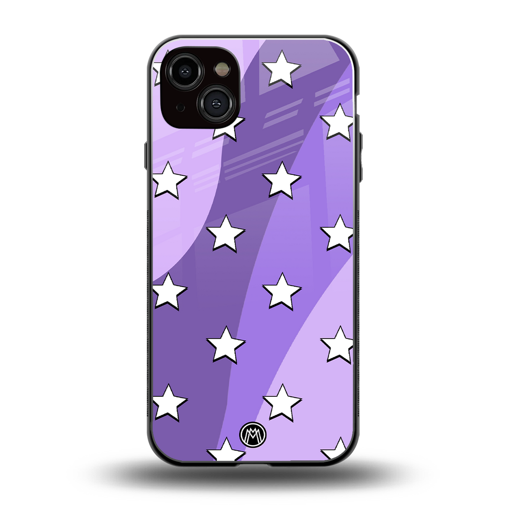 lost in paradise grape edition back phone cover | glass case for iphone 15 plus