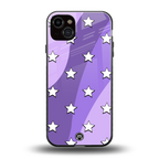 lost in paradise grape edition back phone cover | glass case for iphone 14 plus
