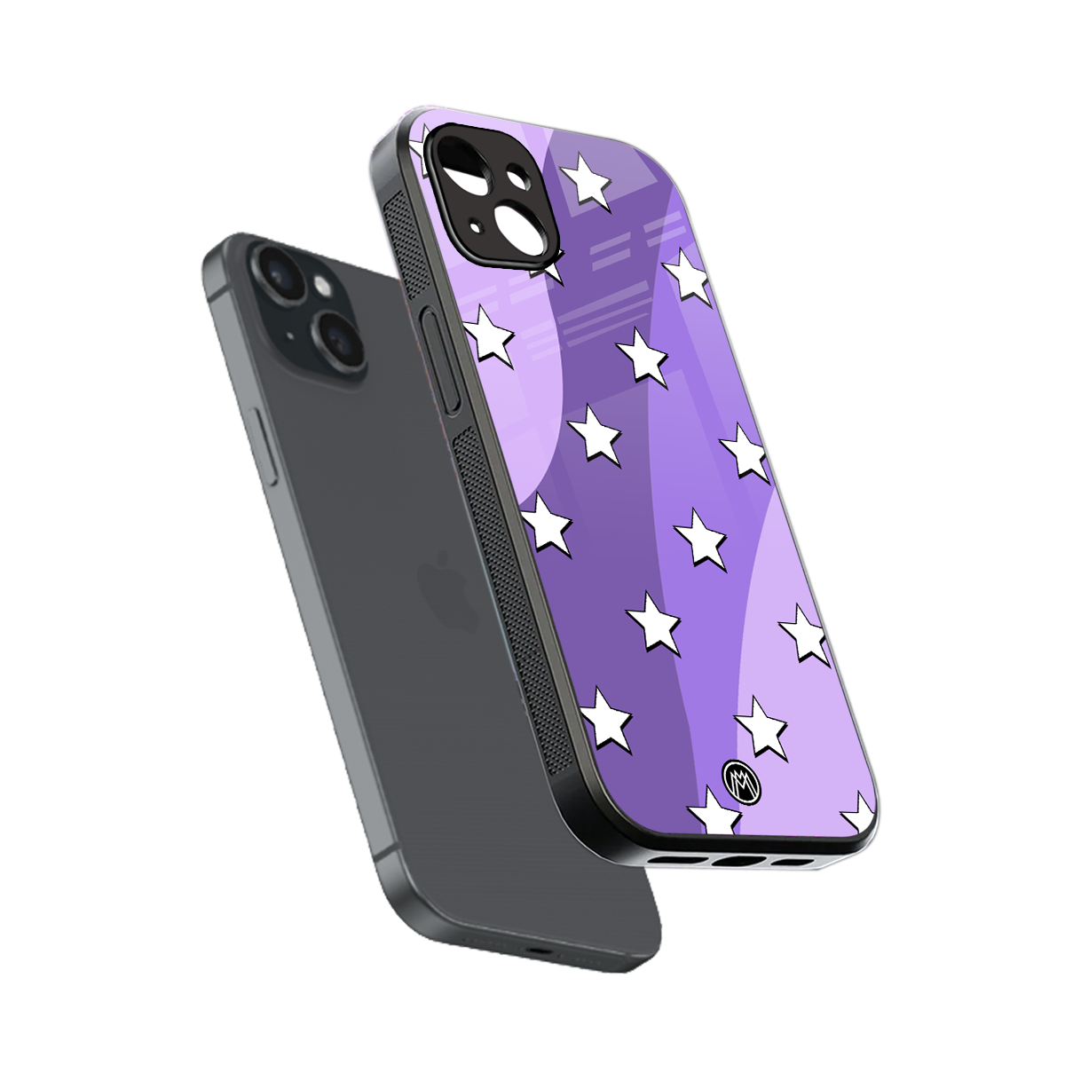 lost in paradise grape edition back phone cover | glass case for iphone 15 plus