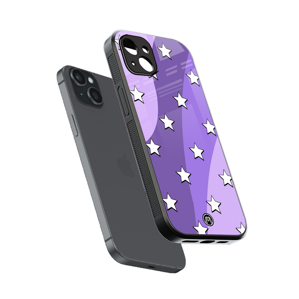 lost in paradise grape edition back phone cover | glass case for iphone 14 plus