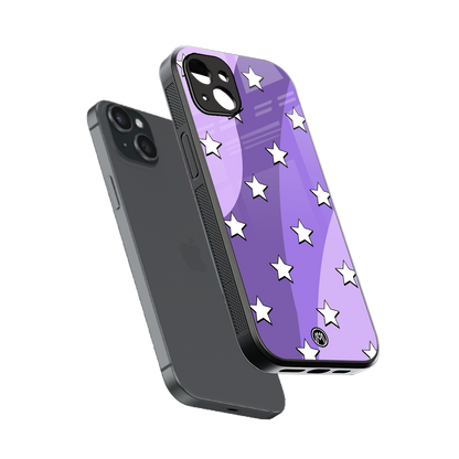 lost in paradise grape edition back phone cover | glass case for iphone 14 plus