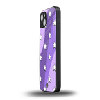 lost in paradise grape edition back phone cover | glass case for iphone 14 plus