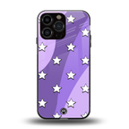 lost in paradise grape edition back phone cover | glass case for iphone 15 pro max