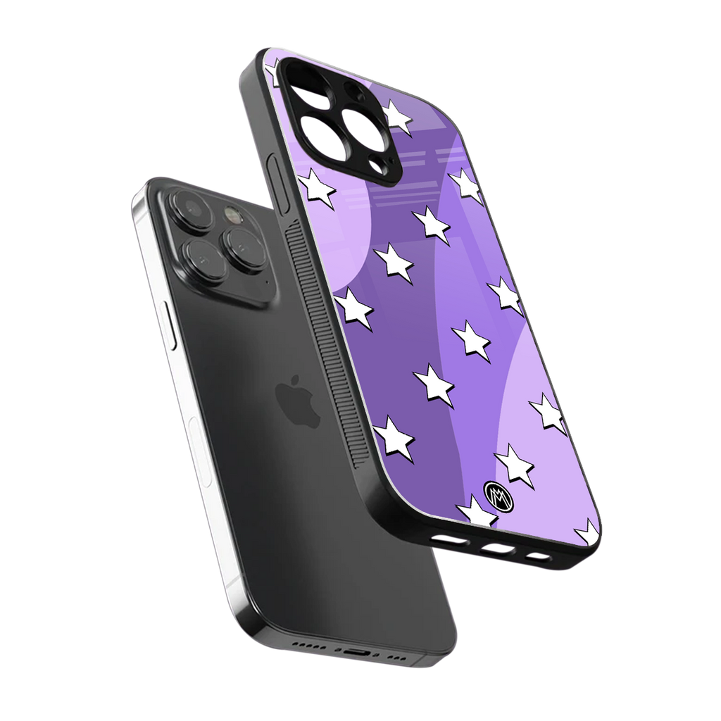 lost in paradise grape edition back phone cover | glass case for iphone 15 pro max