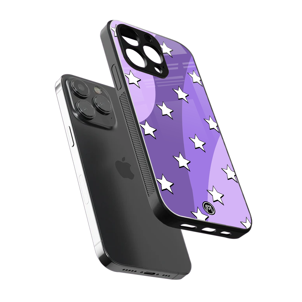 lost in paradise grape edition back phone cover | glass case for iphone 15 pro max