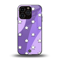 lost in paradise grape edition back phone cover | glass case for iphone 15 pro