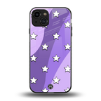 lost in paradise grape edition back phone cover | glass case for iphone 15