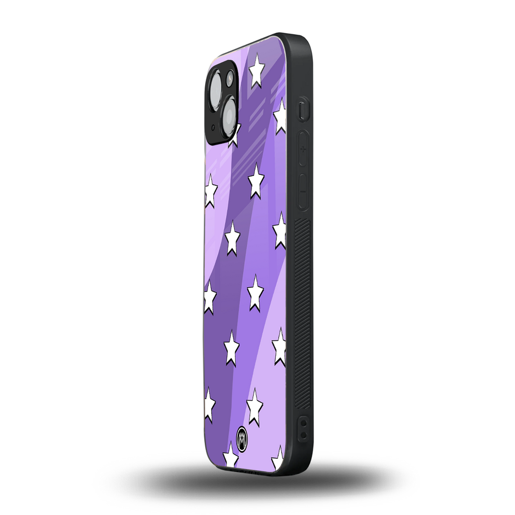 lost in paradise grape edition back phone cover | glass case for iphone 15