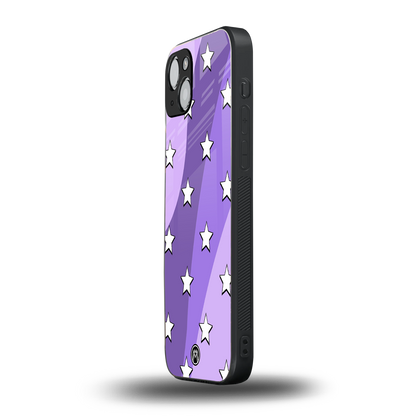 lost in paradise grape edition back phone cover | glass case for iphone 15